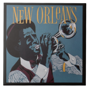 New Orleans Musique Carreaux céramiques
