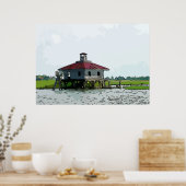 New Orleans Old Rigolets Lighthouse Poster (Keuken)