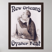 New Orleans Oyster Festival print (Voorkant)