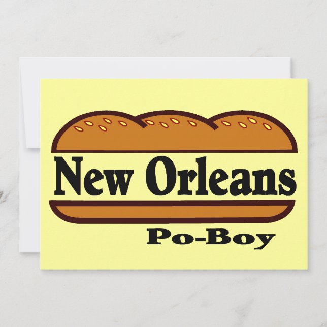 New Orleans Po Boy (Voorkant)