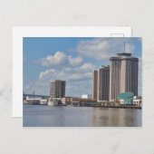 New Orleans Riverwalk Skyline Briefkaart (Voorkant / Achterkant)