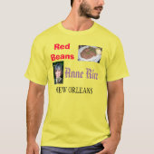 New Orleans Rode bonen/Anne Rice T-shirt (Voorkant)