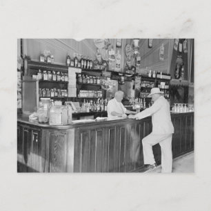 New Orleans Saloon, 1938 Briefkaart