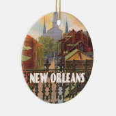 New Orleans  Scene Keramisch Ornament (Rechts)