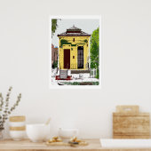 New Orleans Shot Pistool Home Poster (Keuken)