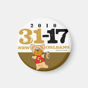 New Orleans Show buiten de score 31-17 magneet