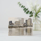 New Orleans Skyline Briefkaart (Staand voorkant)