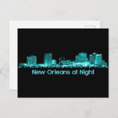 New Orleans Skyline Briefkaart (Voorkant / Achterkant)