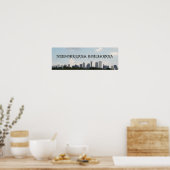 New Orleans Skyline Poster (Keuken)