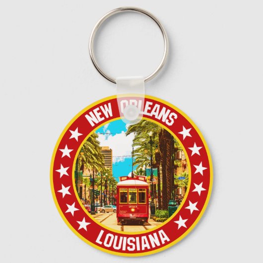 New Orleans Sleutelhanger (Voorkant)