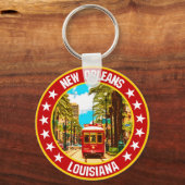 New Orleans Sleutelhanger (Achterkant)