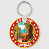 New Orleans Sleutelhanger (Achterkant)