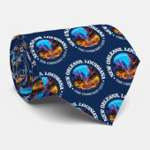 New Orleans (steden) Stropdas (Opgerold)