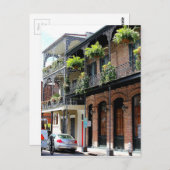 New Orleans Street Scene Briefkaart (Voorkant / Achterkant)