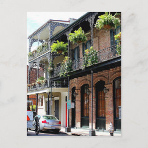 New Orleans Street Scene Briefkaart