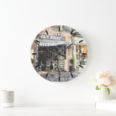 New Orleans Street Scene Wall klok (Huis)