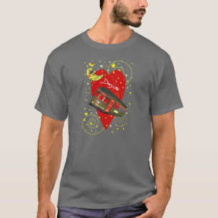 New Orleans Streetcar Desire Crescent Moon T-shirt