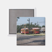 New Orleans Streetcar Magneet (Voorkant / Achterkant)