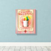 New Orleans Summertime Sneeuwbal Canvas Afdruk (Insitu (Houten vloer))
