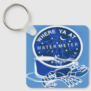 New Orleans Symbols French Quarter Meter Hoesje Ma Sleutelhanger