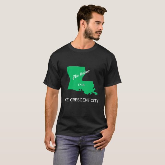 New Orleans T-shirt (Voorkant volledig)