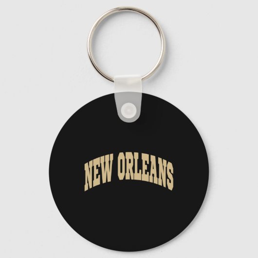 New Orleans - Throwback Design - Clic  Sleutelhanger (Voorkant)