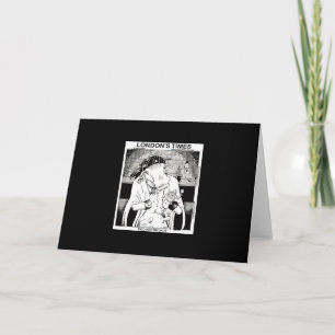 New Orleans Voo Doo Cow Wenskaart Feestdagen Kaart