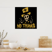 New Orleans Voodoo Man, modifier le texte Poster (Cuisine)