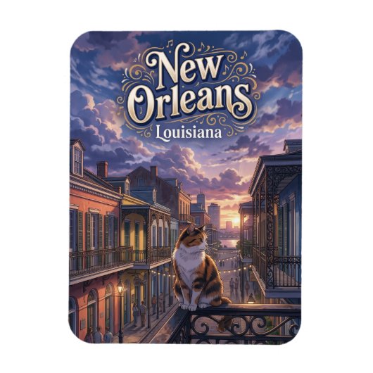 New Orleans VS Magneet (Verticaal)