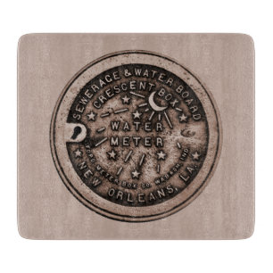 New Orleans Water Meter deksel Snijplank