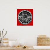 New Orleans Water Meter Wall Art Poster (Keuken)