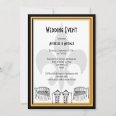 New Orleans Wedding Event nodigt uit Kaart (Voorkant)
