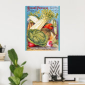 New Orleans  zaadwinkel Poster (Thuiskantoor)