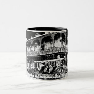 New Orleans Zwart & Wit - Koffie Mok