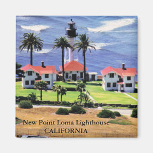 New Point Loma Lighthouse, California Magnet Magneet