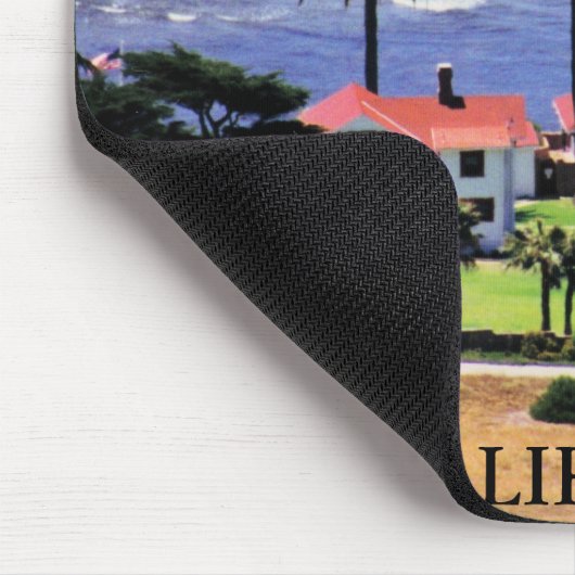 New Point Loma Lighthouse, California Mousepad Muismat (Hoek)