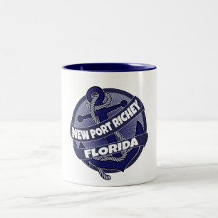 New Port Richey Florida anchor swirl mok koffie
