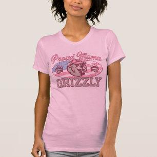 New Proud Mama Grizzly T-shirt