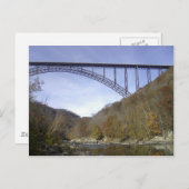 New River George Bridge Briefkaart (Voorkant / Achterkant)
