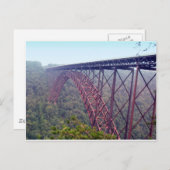 New River Gorge Bridge Briefkaart (Voorkant / Achterkant)