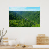 New River Gorge Bridge I Poster (Keuken)