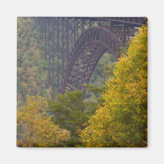 New River Gorge Bridge, New River Gorge Magneet (Voorkant)