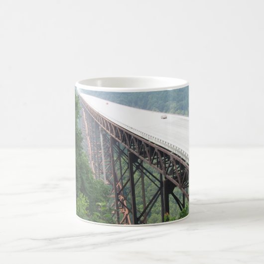 New River Gorge Bridge, Virginie-Occidentale, Mug (Centre)