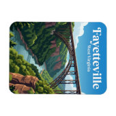 New River Gorge Bridge VS Magneet (Horizontaal)