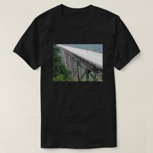 New River Gorge Bridge, West Virginia, T-shirt (Design voorkant)