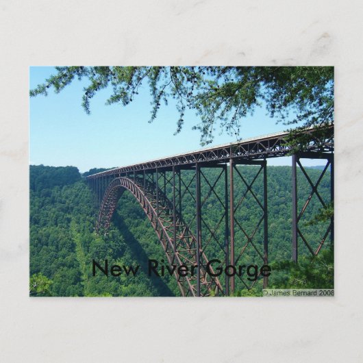 New River Gorge Briefkaart (Voorkant)