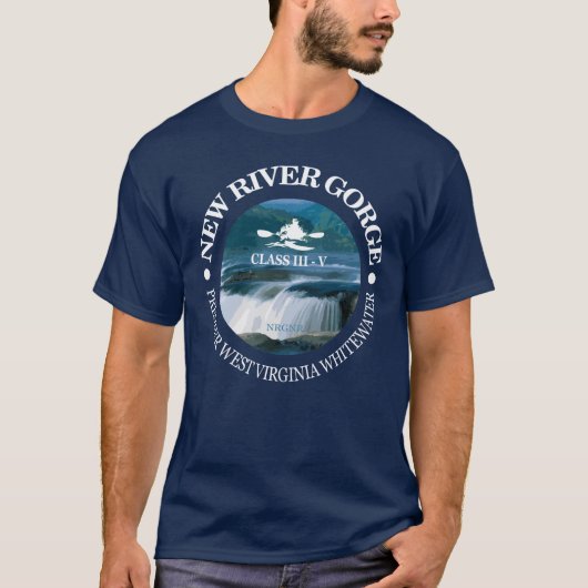 New River Gorge (c) T-shirt (Voorkant)
