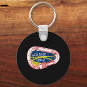 New River Gorge Climate Carabiner Sleutelhanger (Voorkant)