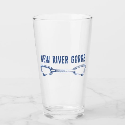 New River Gorge Climate Quickdraw Glas (Voorkant)
