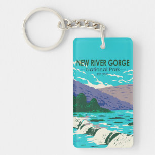New River Gorge National Park West Virginia Sleutelhanger